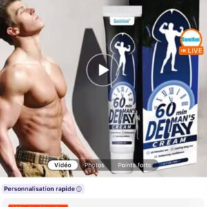 60 min Man's Delay Cream
